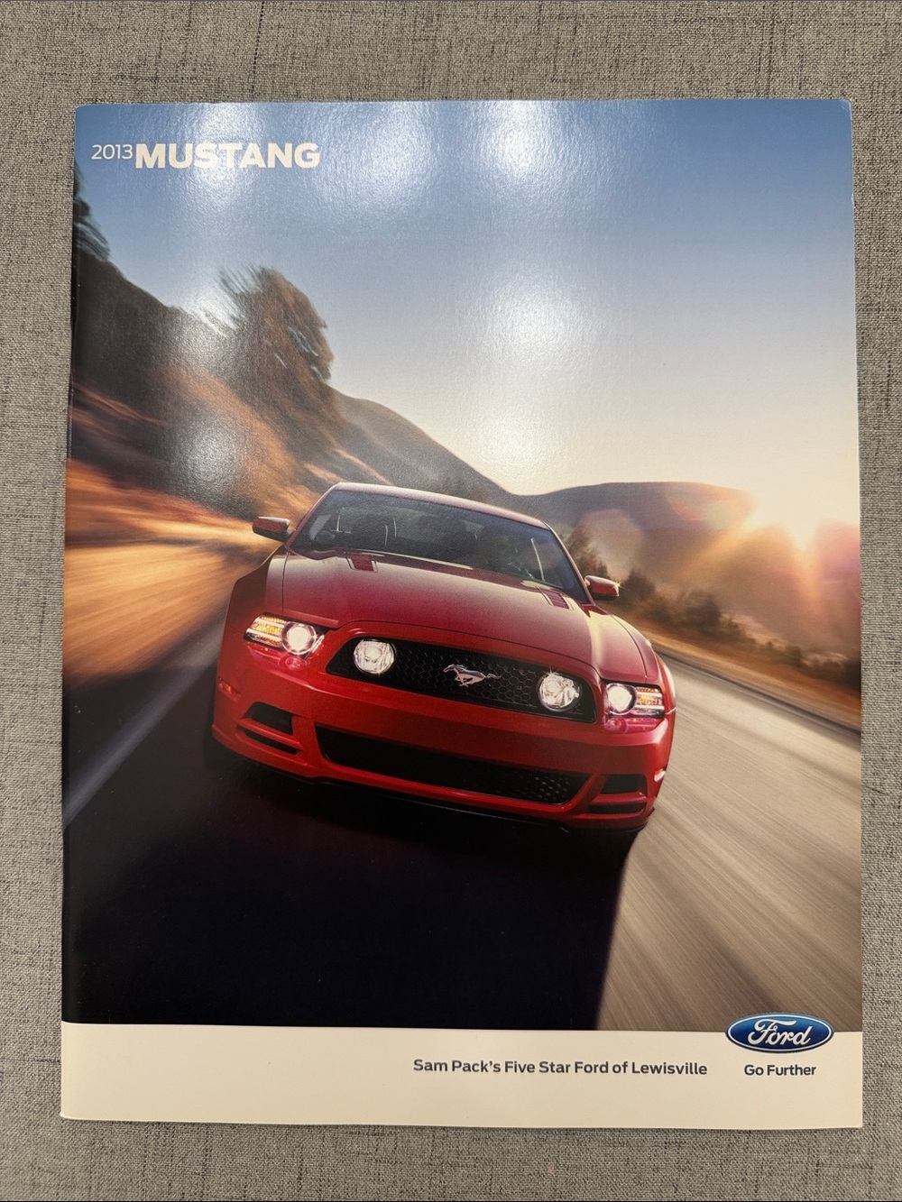 2013 Ford Mustang New Car Brochure